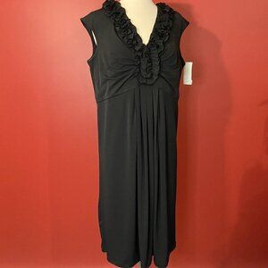 CHARTER CLUB Women's Classic Black Blue Belle Dress - Size 0X - NWT $99